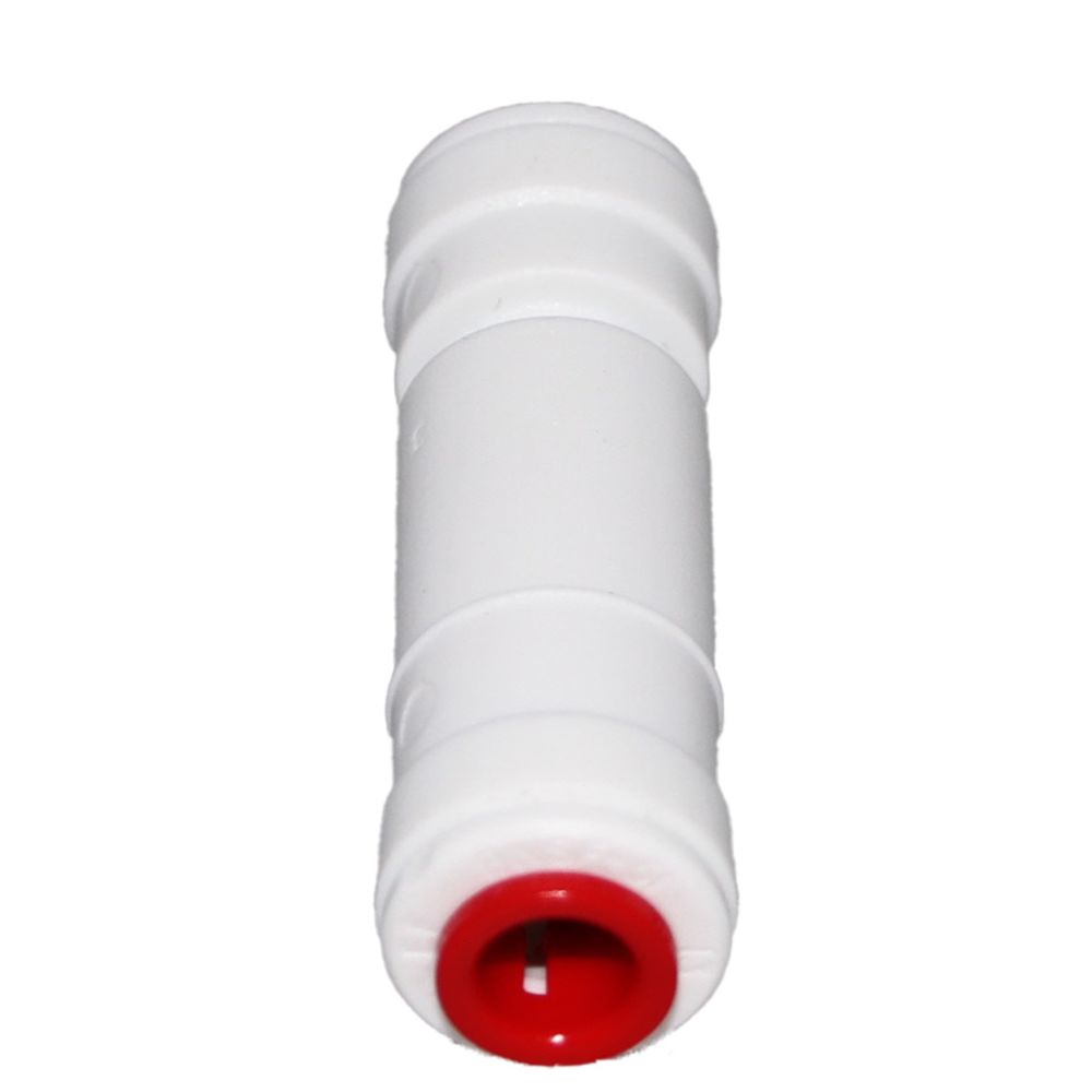 John Guest Check Valve - 1/4" 0.3 psi Crack Pressure Red