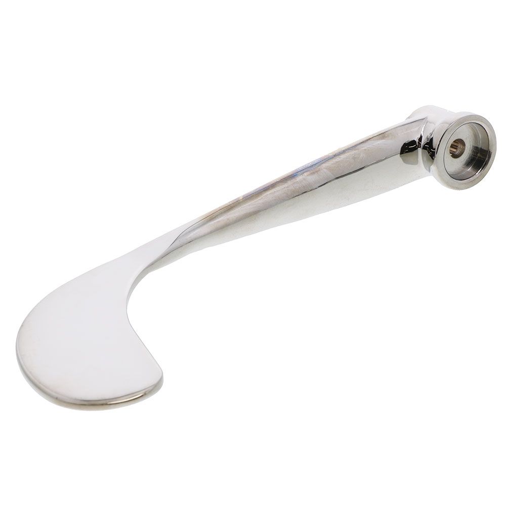 T&S Brass B-WH6H Chrome Plated 6" Wrist Action Handle, Hot Index