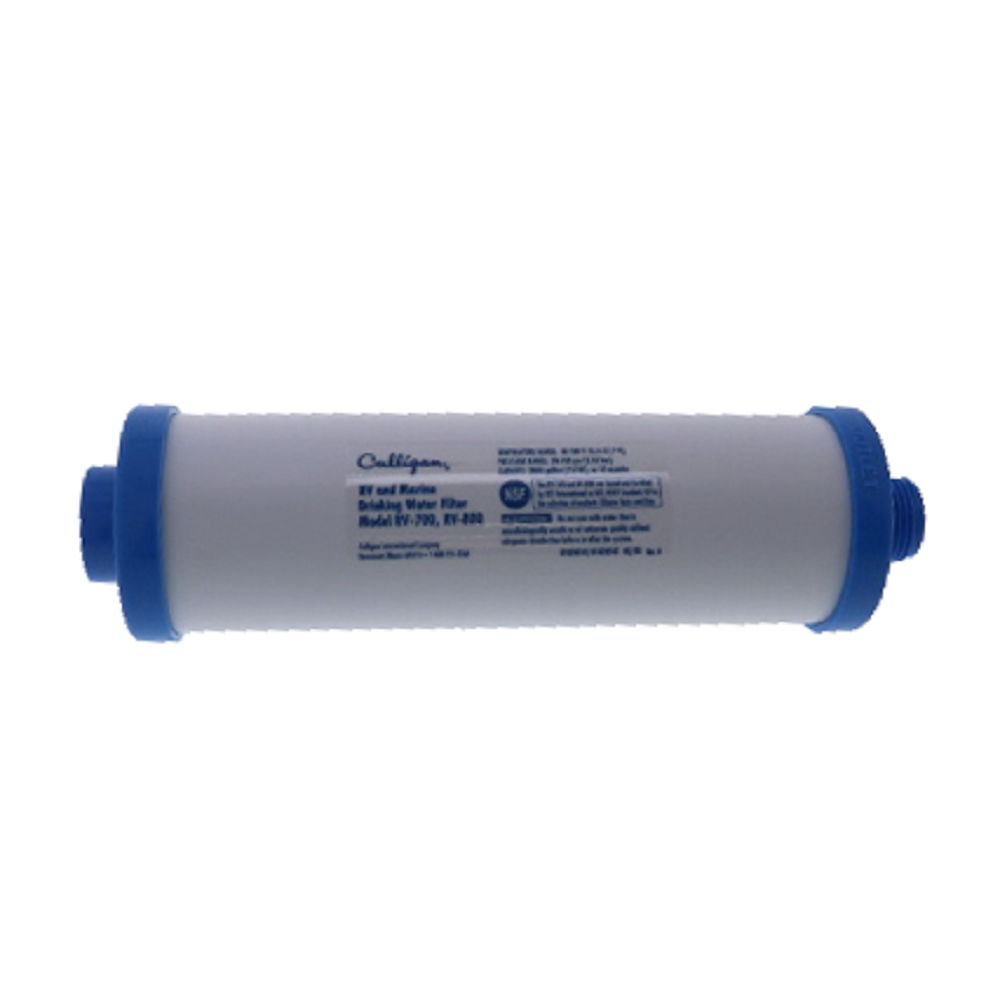 Culligan RV-800 KDF RV Filter for garden hose w/ 12" hose included