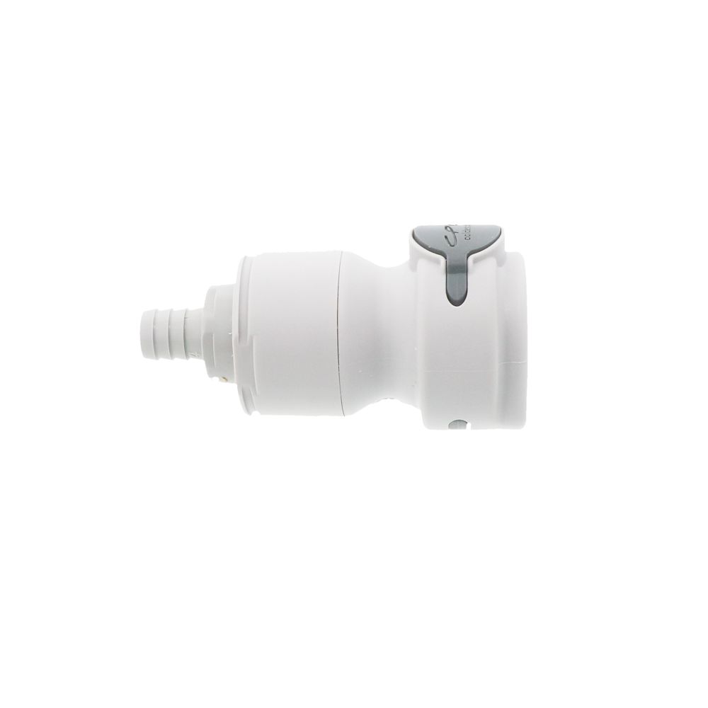NSHD17008 Valved In-Line Hose Barb Coupling Body 1/2 ID