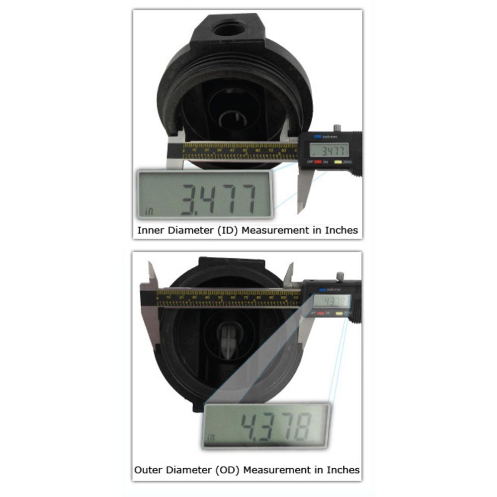 Pentek 154138 Blue VIH Cap for #10 and #20 VIH Housings w/ PR - 3/4" FPT