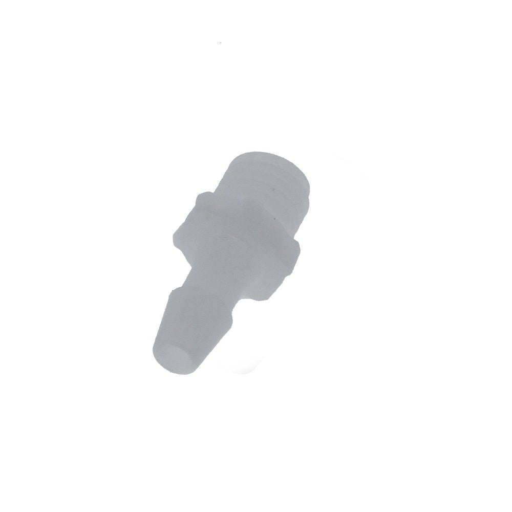FitQuik Acetal Screw Type Blood Pressure Connector - 5/16 UNF x 5/32 ID Barb