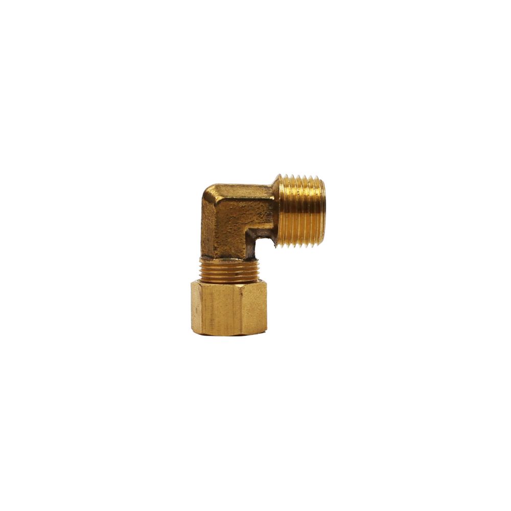 Brass Compression Male Elbow 3/8 Compression x 3/8 MPT