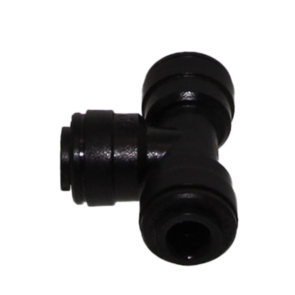 John Guest Union Tee BLACK ACETAL - 6mm
