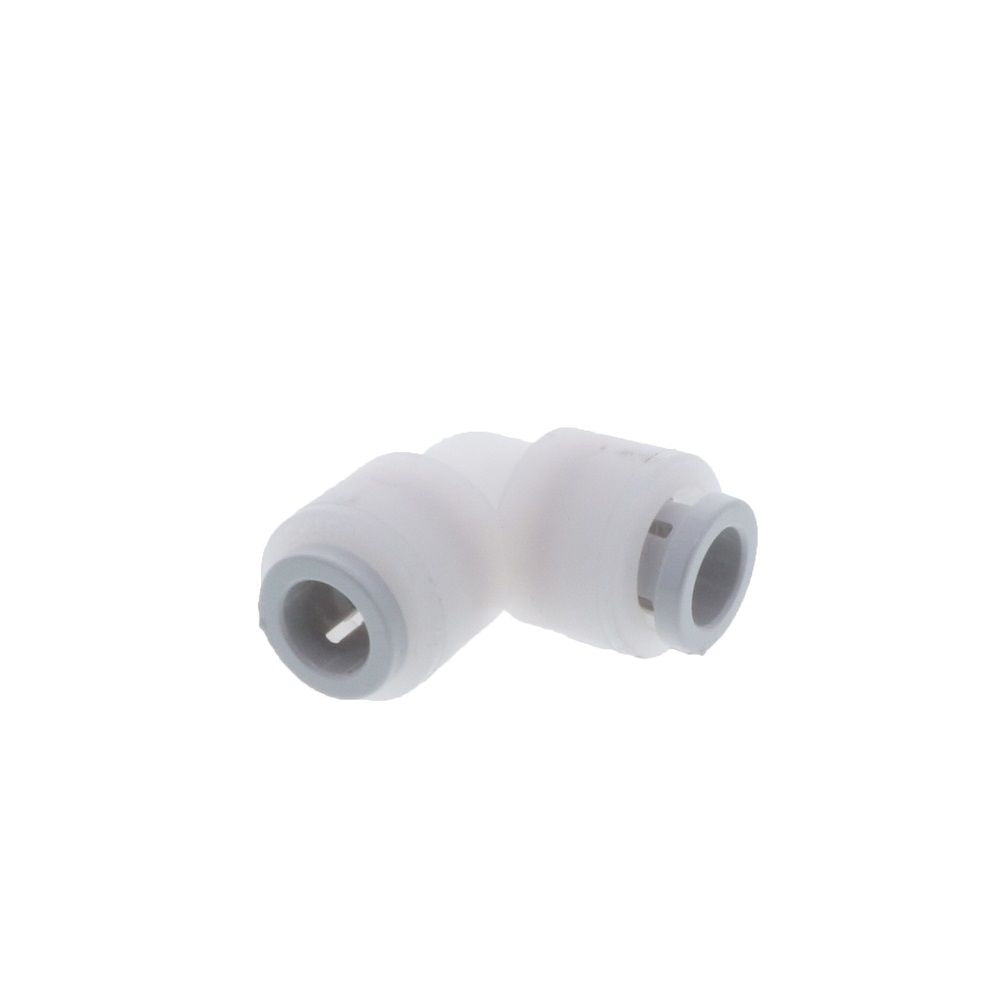Kynar PVDF Male Elbow Swivel - 3/8 x 3/8 NPTF