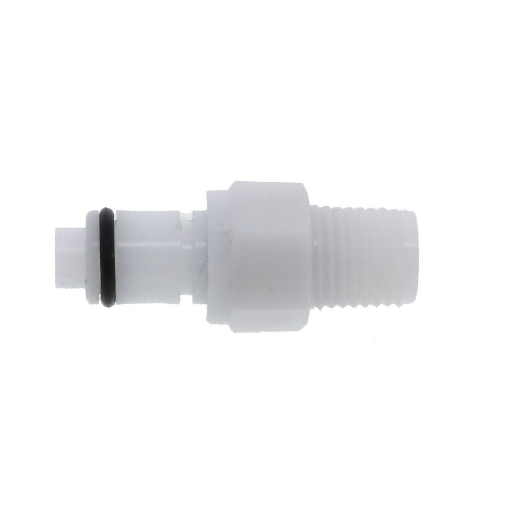 PLCD24004BSPT Valved Male Thread Coupling Insert 1/4 BSPT