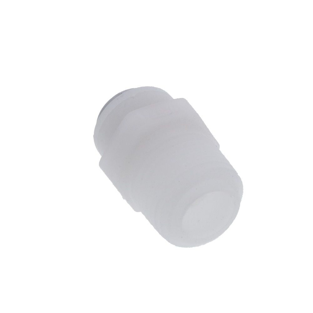 Kynar PVDF Male Connector - 3/8 x 1/2 NPTF