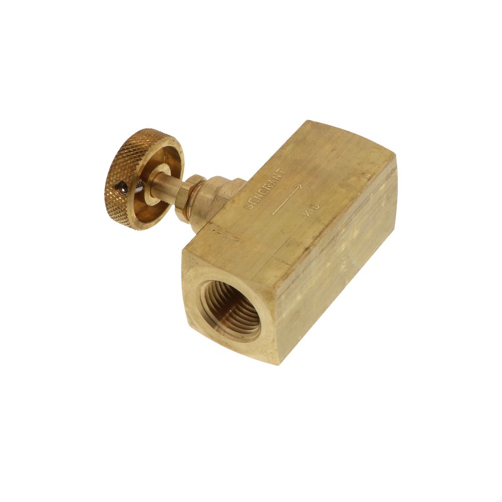 Lead-Free Brass Needle Valve 3/8" FPT x 3/8" FPT