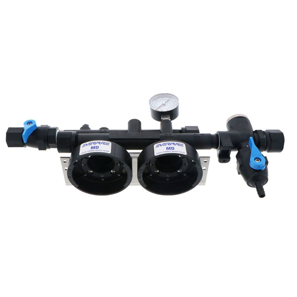 Everpure Marine MD EV9274-02 Quick-Change Dual Head