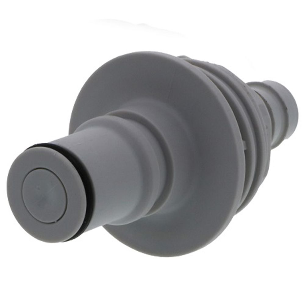 NS6D42008 Valved Panel Mount Hose Barb Coupling Insert 1/2 ID Barb