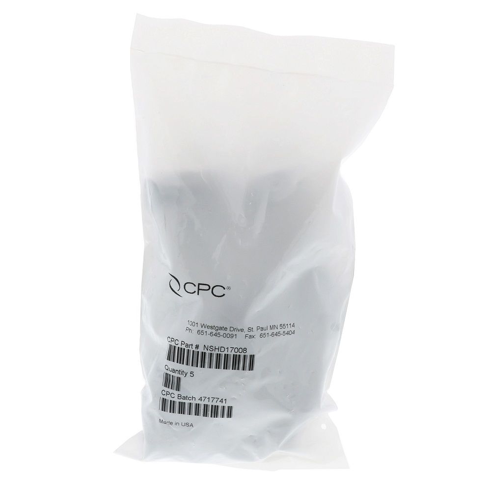 NSHD17008 Valved In-Line Hose Barb Coupling Body 1/2 ID
