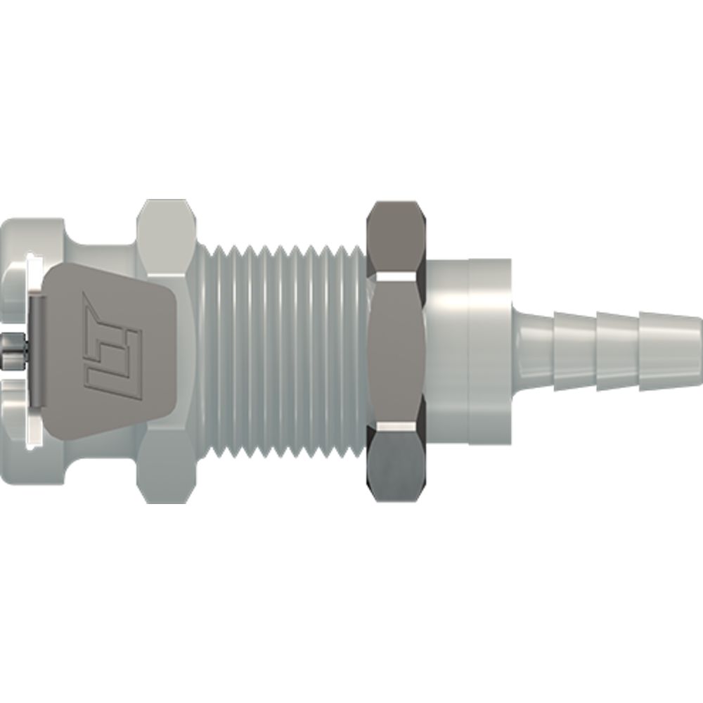 LinkTech PANEL MT SOCKET NV 1/8HB MOLDED BLUE