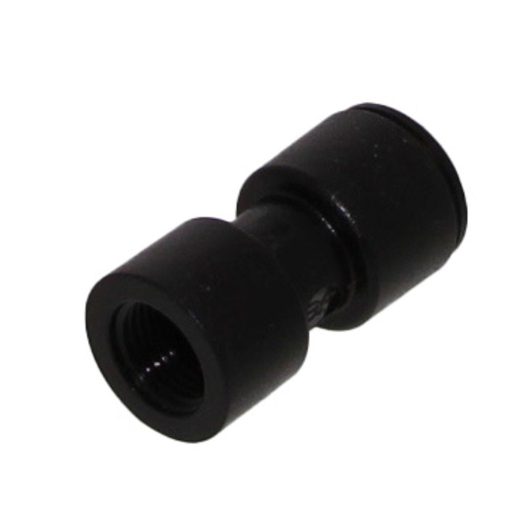 John Guest Female Adaptor BLACK ACETAL - 6mm x 1/8 BSP