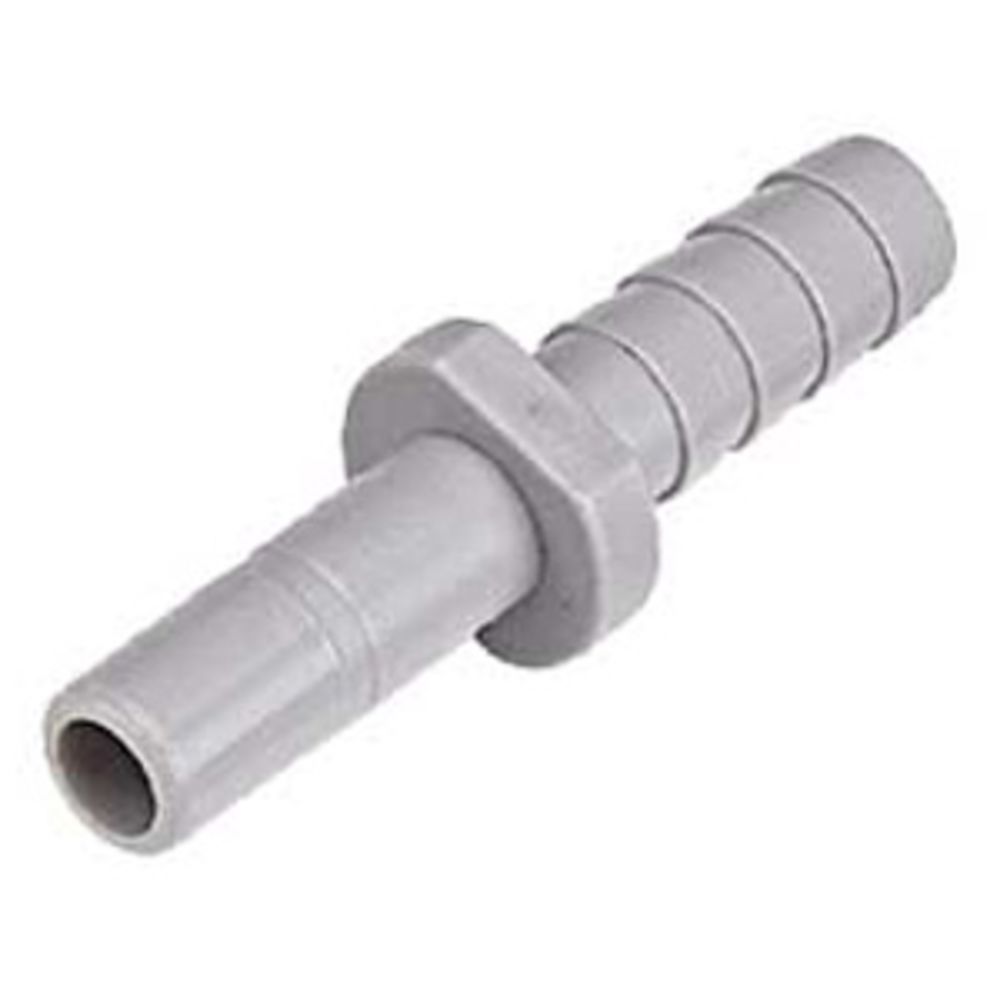 DMfit Stem Barb Straight Connector - 5/16 OD Stem x 5/16 ID Barb