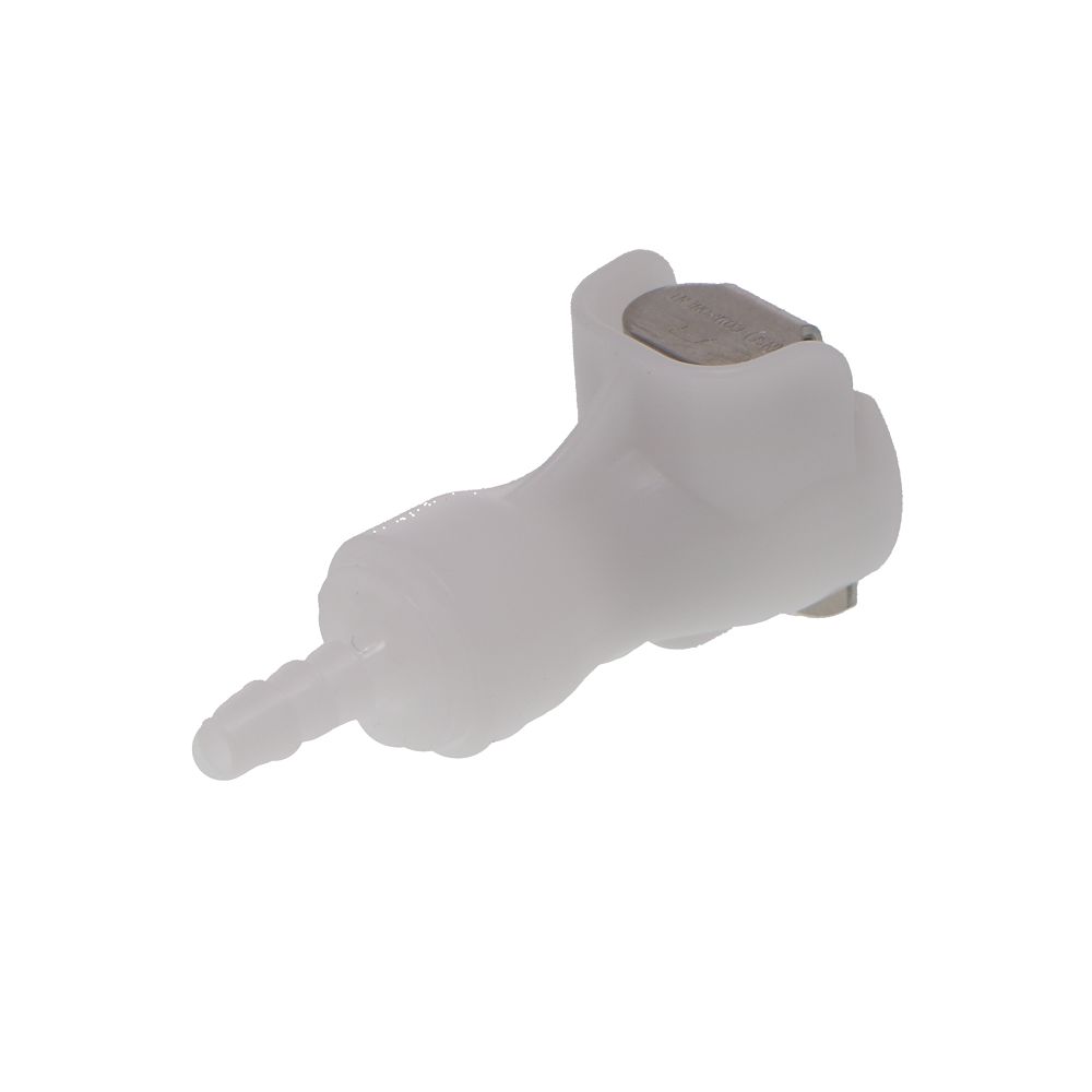 13300 NSF Valved In-Line Hose Barb Coupling Body 1/8 ID Barb