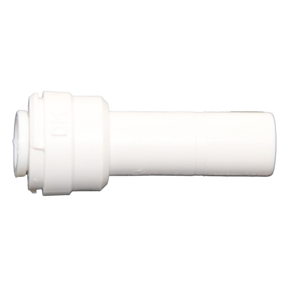 NeoFit - Polypropylene Natural White Reducer 1/4" OD x 3/8" Stem