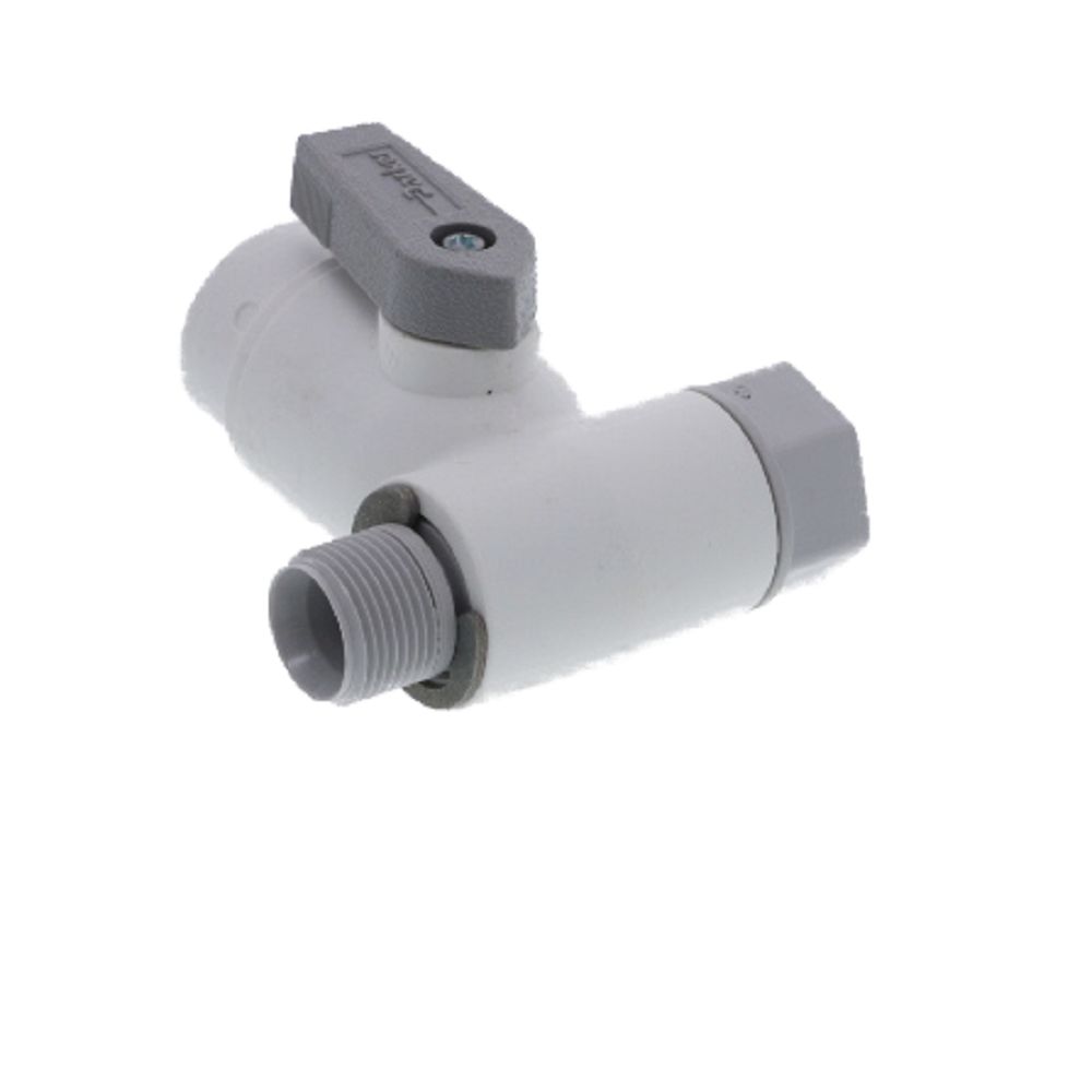 Parker LIQUIfit LFPP6VAS6 Angle Stop Adapter Valve 3/8 x 3/8 x 3/8