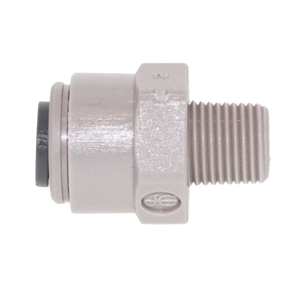 John Guest Male Connector BSPT - 3/8 x 3/8 BSPT
