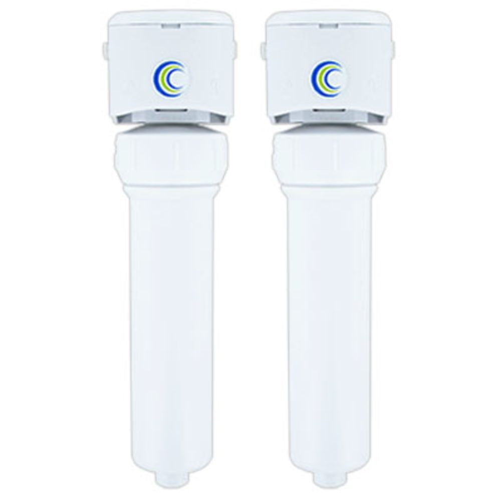 AquaCera EcoFast Twin Quick Change Filter System With Install Kit