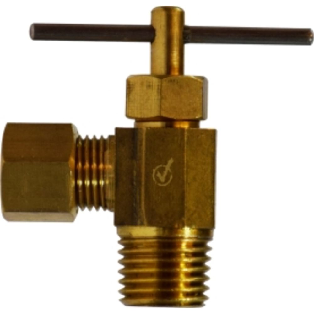 Brass LF 7104C 1/4" X 1/4" Needle Valve