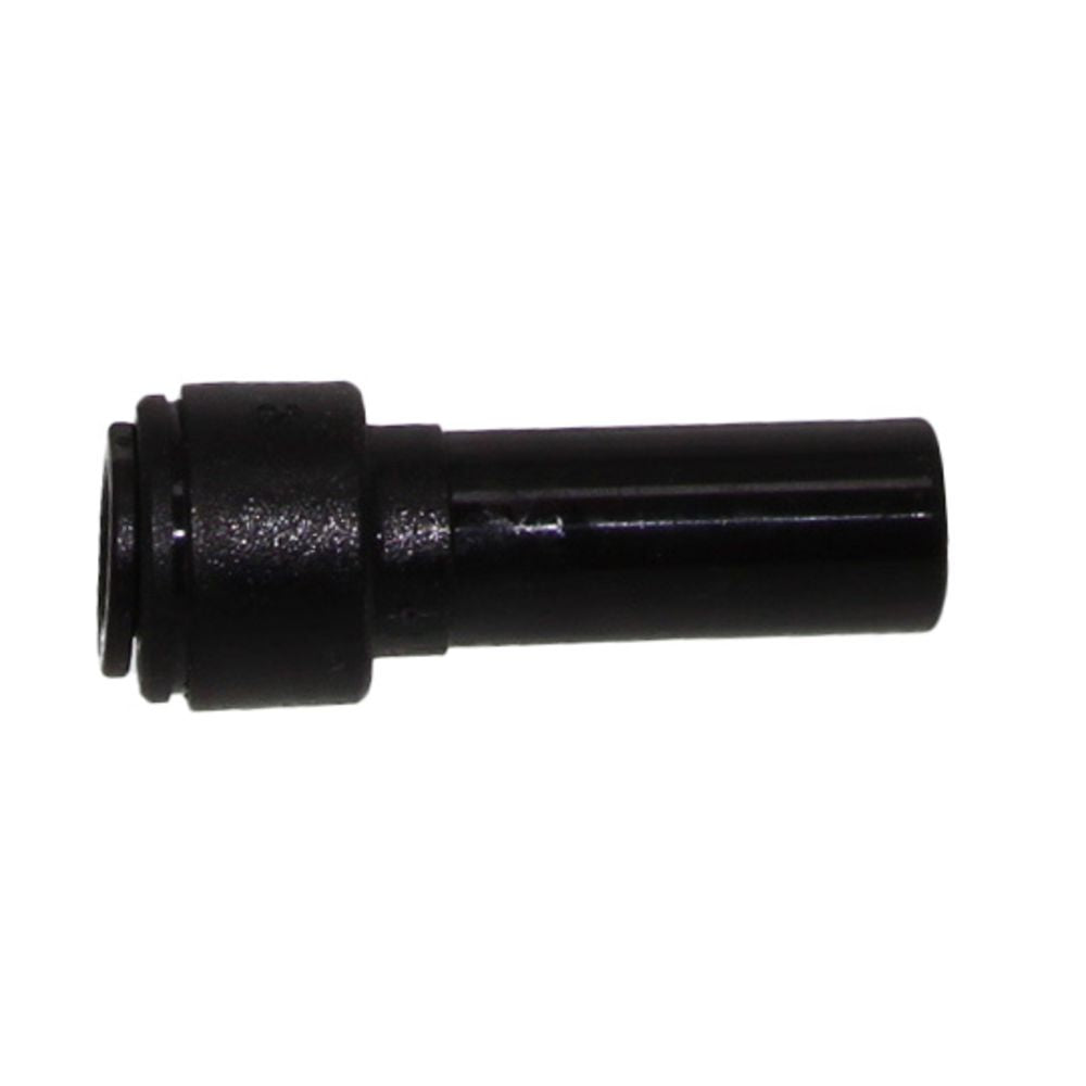 John Guest Reducer Stem Black Acetal - 8mm x 12mm Stem
