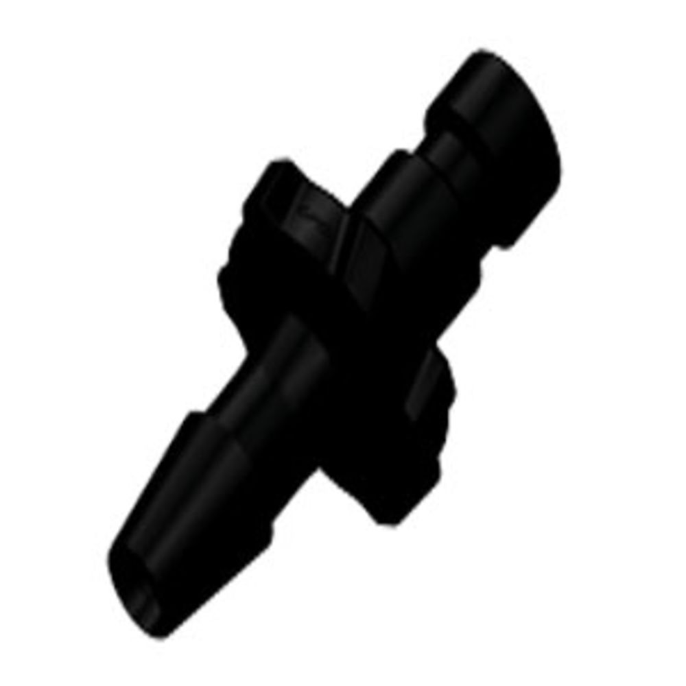 FitQuik BC431 Black Nylon Male Bayonet Type Blood Pressure Connector 1/8 ID Barb
