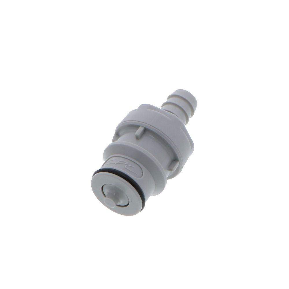 HFCD22612 Valved In-Line Hose Barb Coupling Insert 3/8 ID Barb
