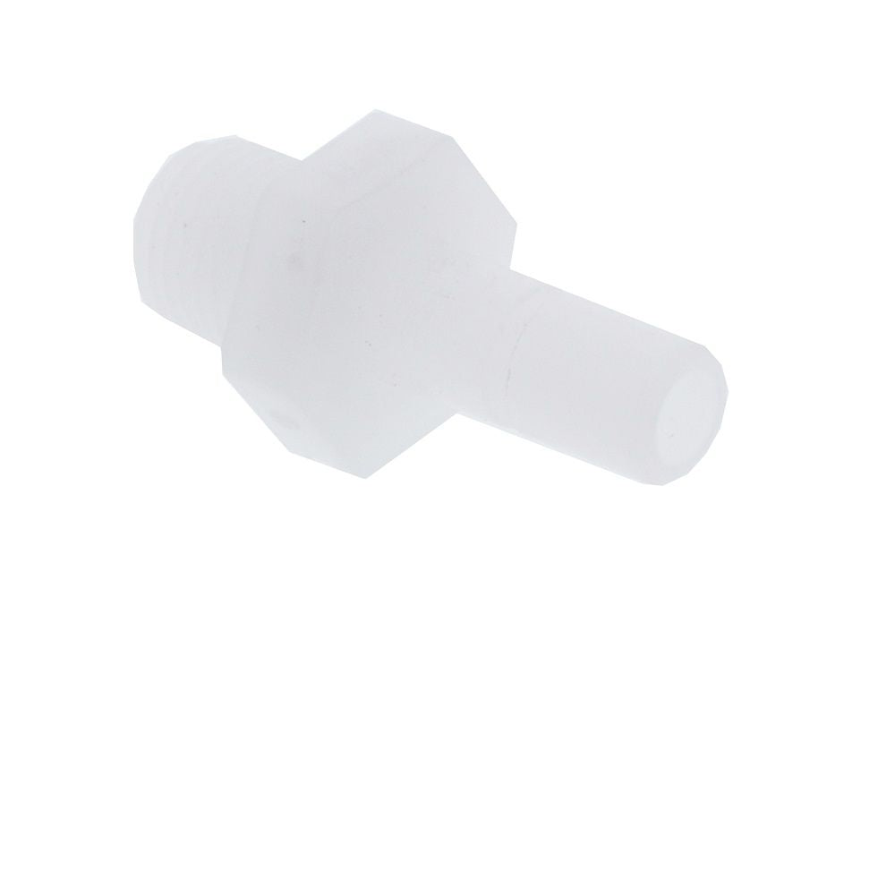 Kynar PVDF Tube Stem Adapter Male - 3/8 x 1/4 NPTF