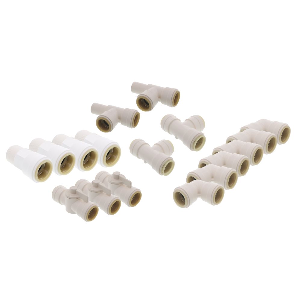 Filter Housing Install Kit - Parallel Flow Bypass - 1" CTS