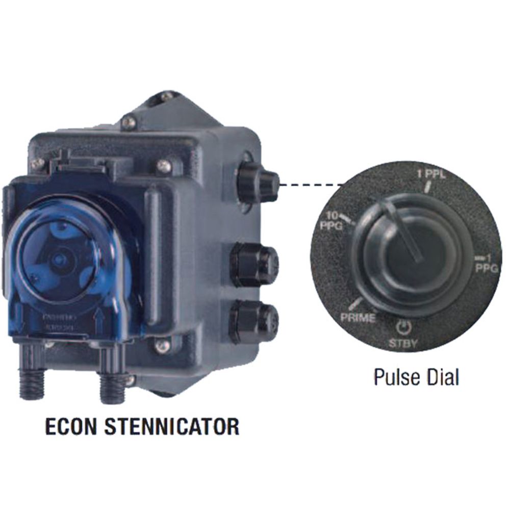 Stenner Econ Stennicator Pump #H 1:128 Medicator with Relay
