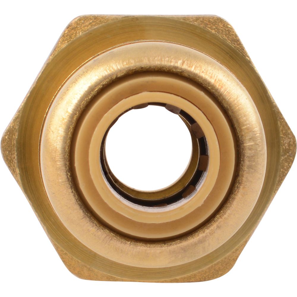 SharkBite® U110LF Lead-Free Brass Push-to-Connect Male Adapter - 1/4" x 1/2" MPT