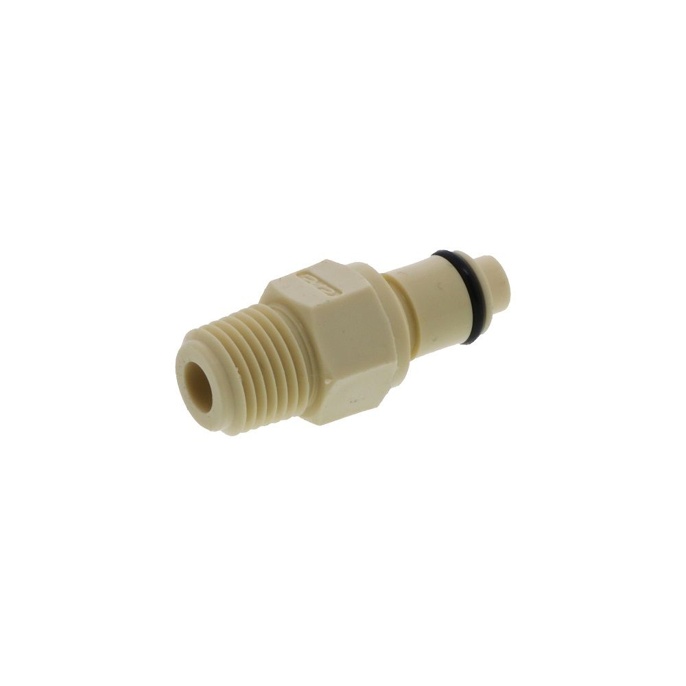 PLCD2400412 Valved Male Thread Coupling Insert 1/4 MPT