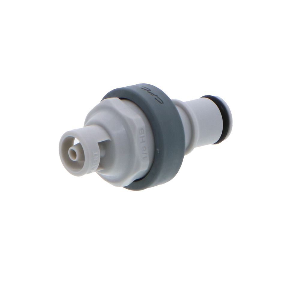 NS4D22002 Valved In-Line Hose Barb Coupling Insert 1/8 ID Barb