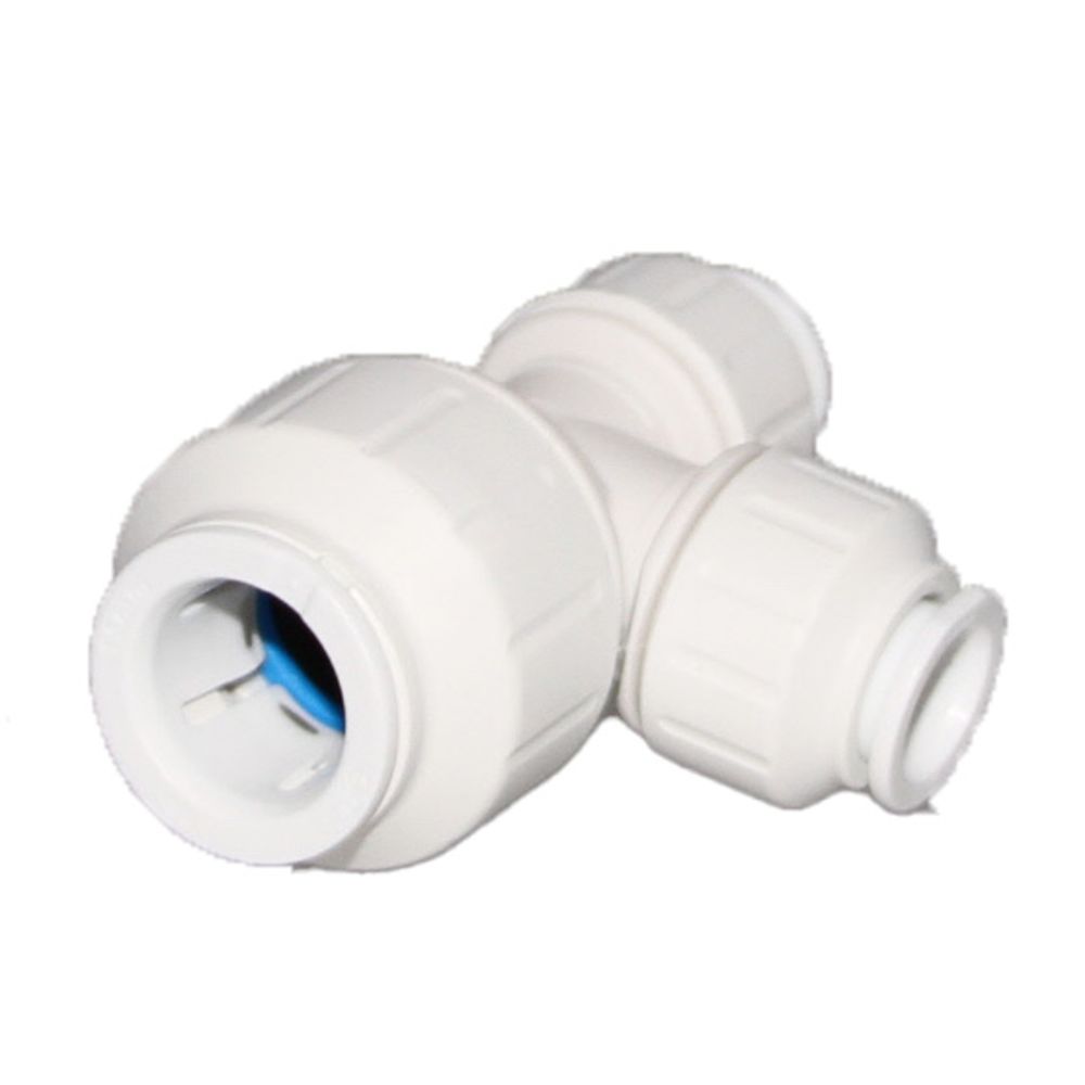 John Guest Reducing Tee - 15mm x 10mm x 10mm