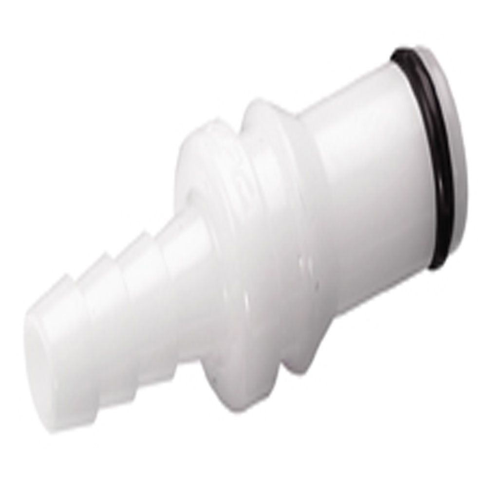 BACD22004 Valved In-Line Hose Barb Coupling Insert 1/4 ID Barb