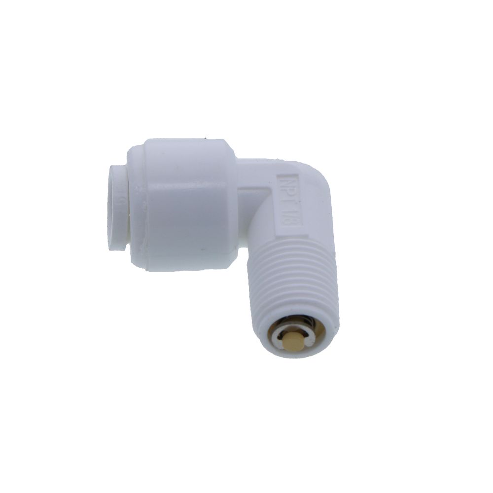 Elbow Check Valve Stainless Steel - 1/4" Push-in x 1/8" MPT