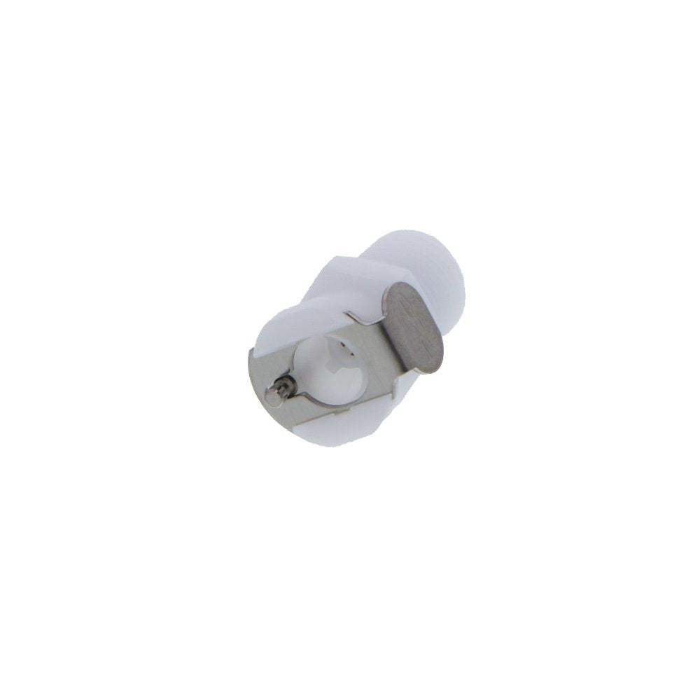 PMCD1004 Valved Male Thread Coupling Body 1/4 NPT