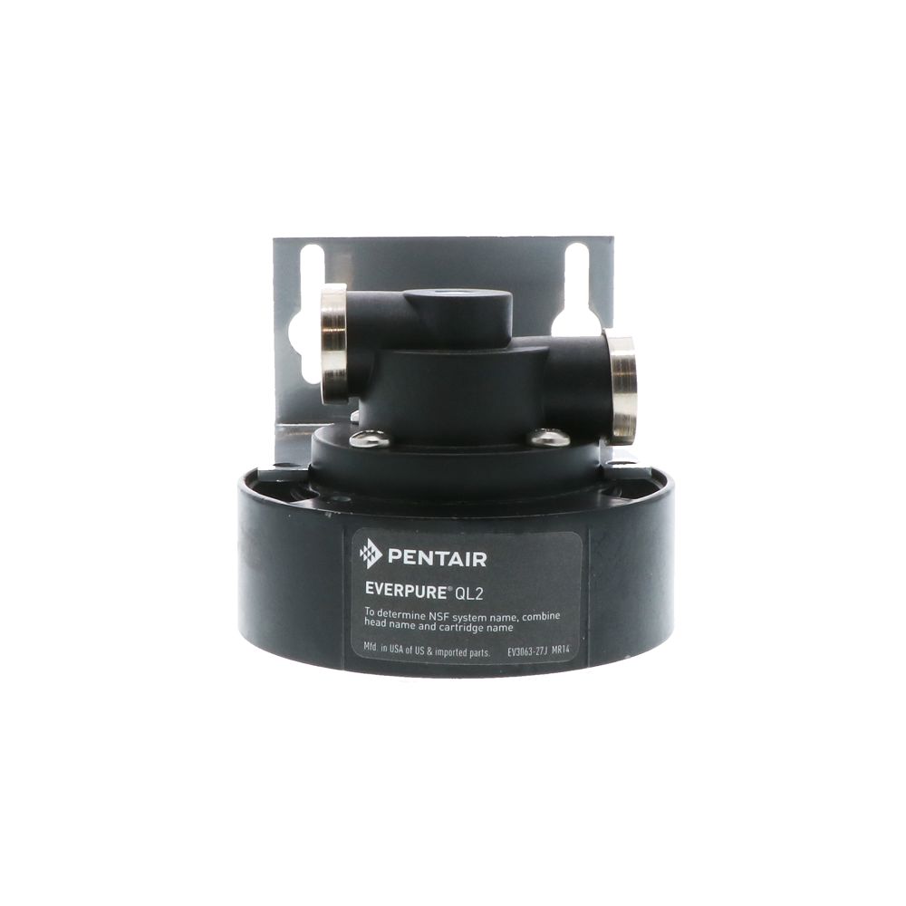 Everpure EV9272-18 QL2 Filter Head With Mounting Bracket 3/8 fpt