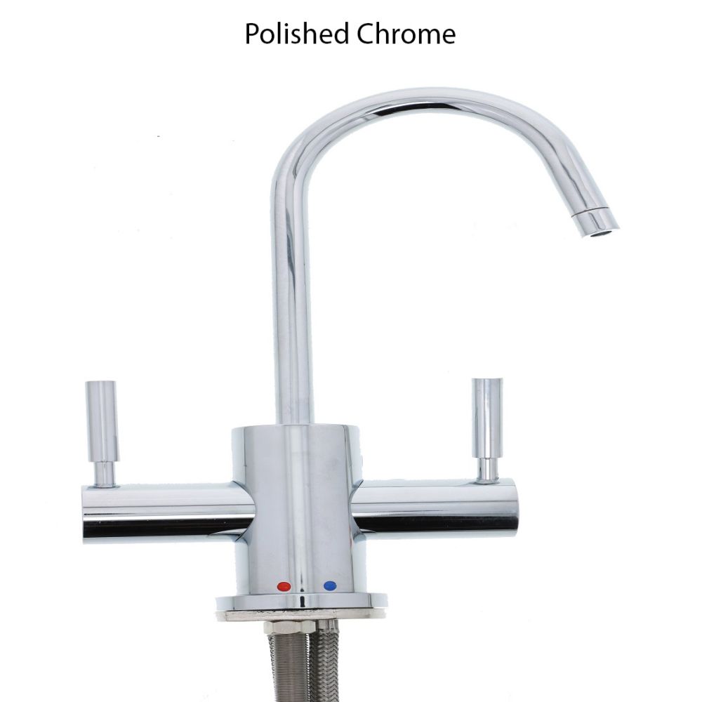 Mountain Plumbing MT1401-NL Contemporary Hot & Cold Water Dispenser w/ Round Base & Handles