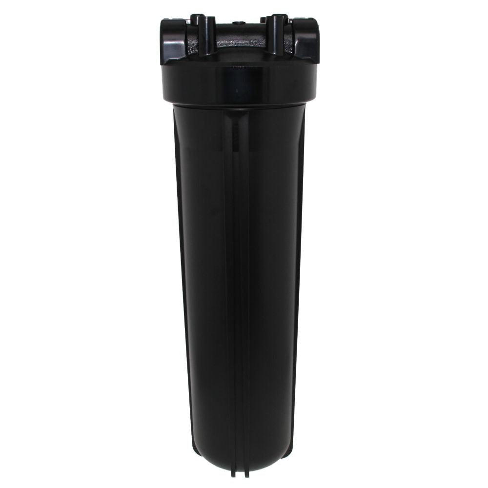 20" Neo-Pure Big Flow Filter Housing Black Cap/Black Sump 1" without Pressure Relief