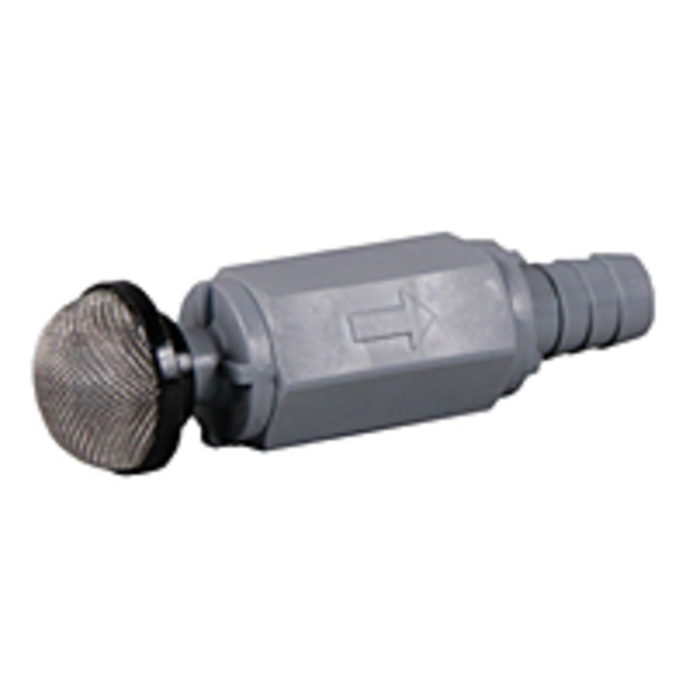 Foot Valve 426 Series 1/2 Hose Barb, 1/3 psi, EPM SS Spring