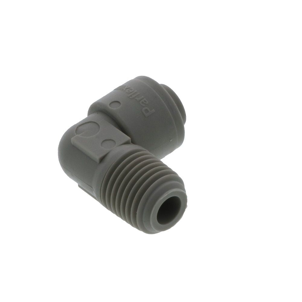 Parker A4ME4-MG TrueSeal Acetal Male Elbow 1/4" QC x 1/4" NPT