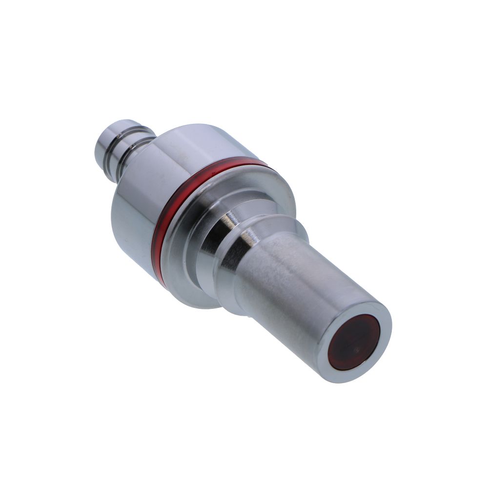 LQ6D22006RED Valved In-Line Liquid Cooling Coupling Insert 3/8 ID Barb Warm Red
