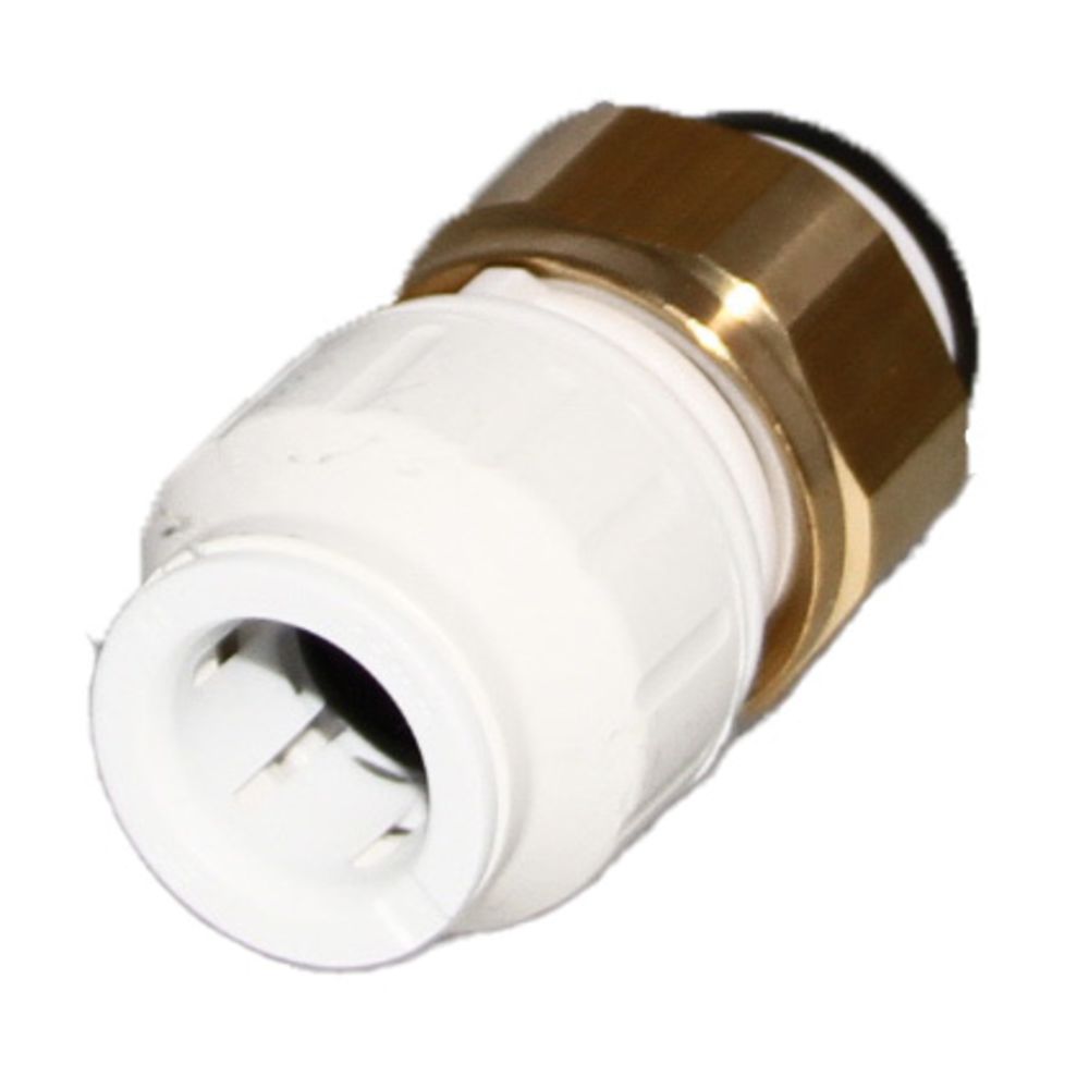 John Guest Straight Tap Connector BSP - 15mm x 3/4 BSP