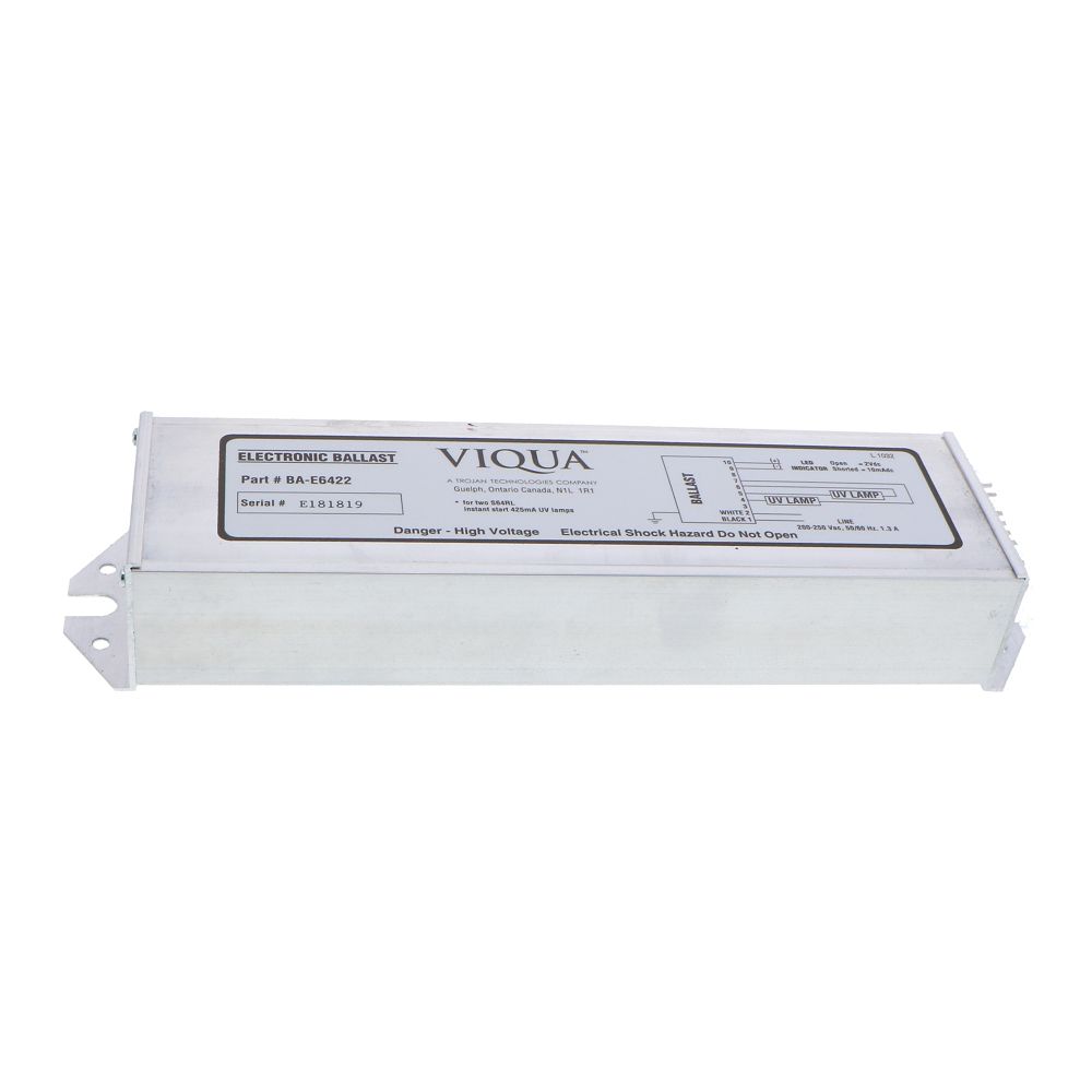 Sterilight BA-E6422 Electronic Ballast for SUV 225P-800P, 200-250V./50-60Hz.