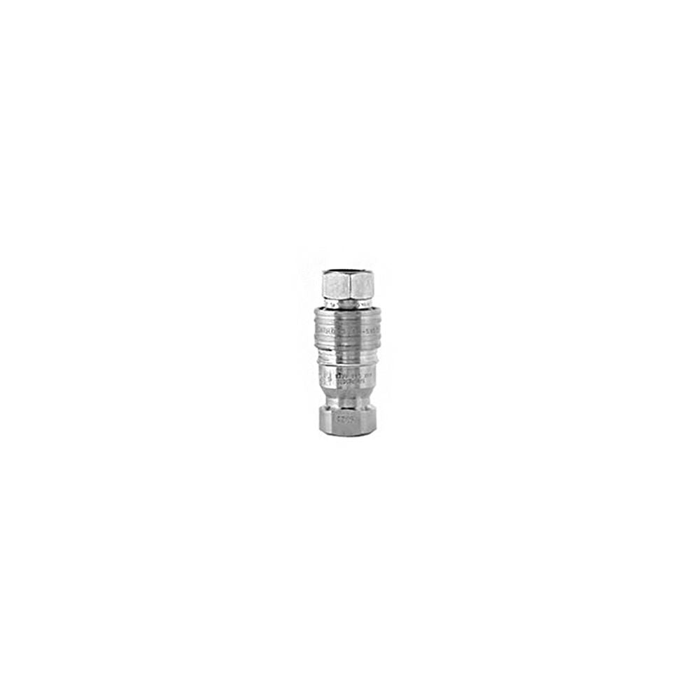 T&S Brass AG-5D Gas Appliance Connectors, Quick Disconnect, 3/4"
