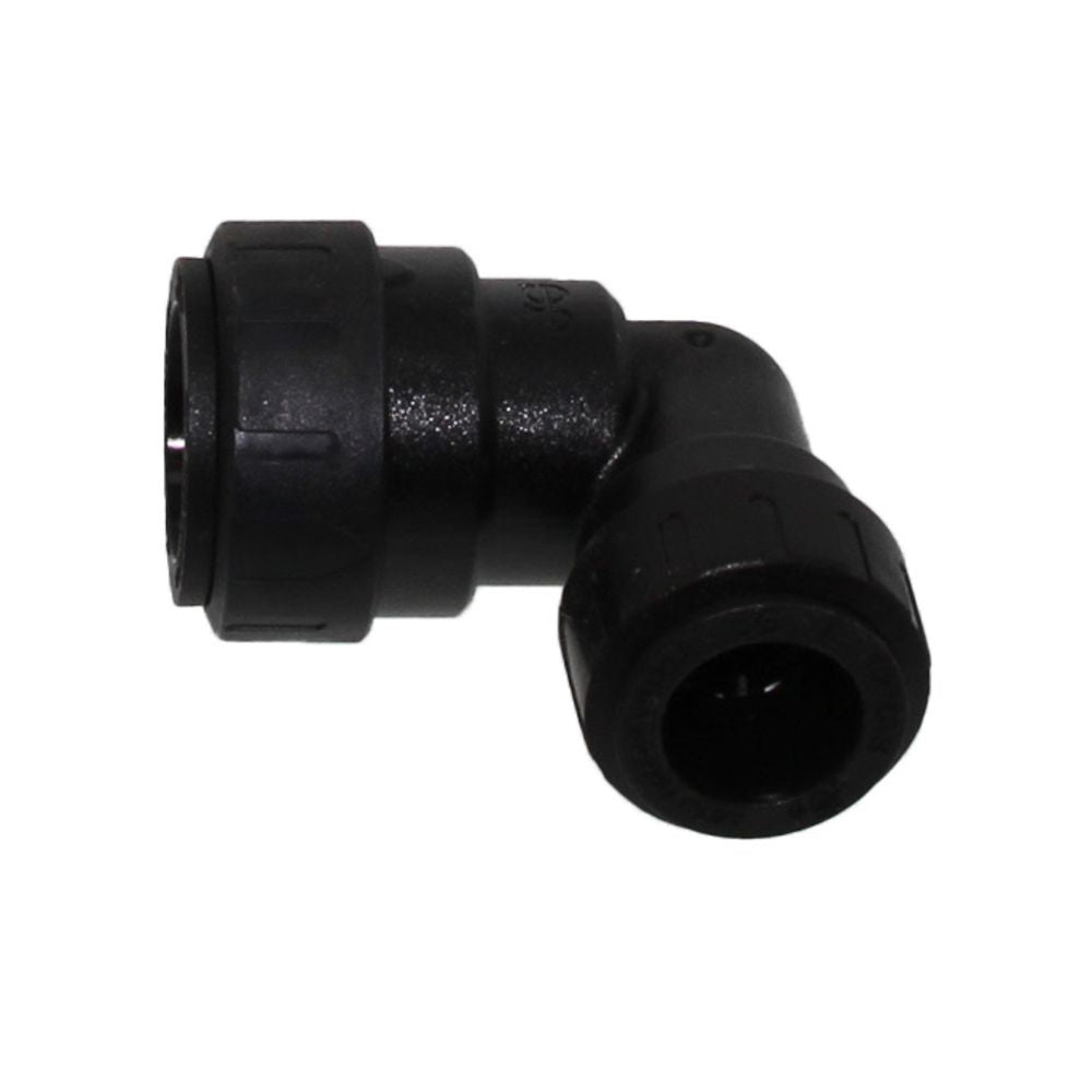 John Guest ProLock Black Reducing Elbow - 1 CTS x 3/4 CTS