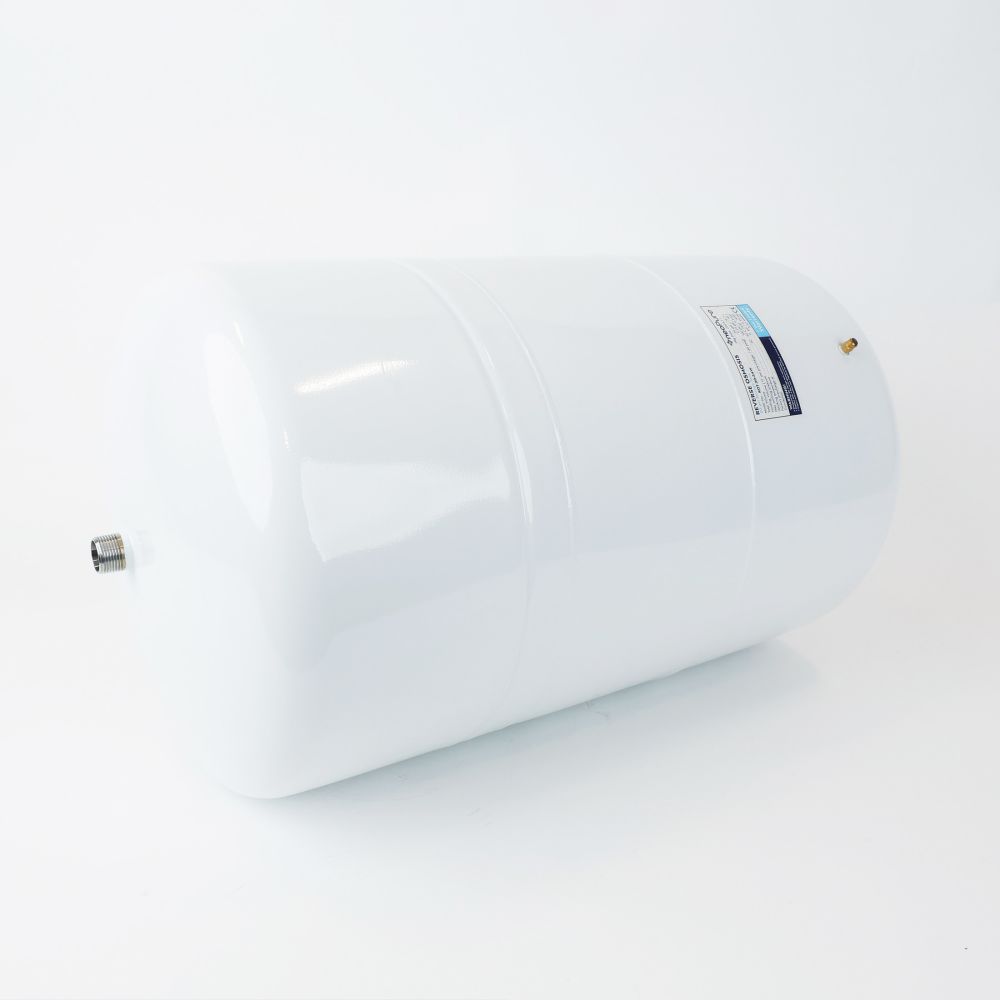 neoPure Tank RO Storage 20 Gal, 15.2" dia x 27.5" h, 1.0" MNPT White
