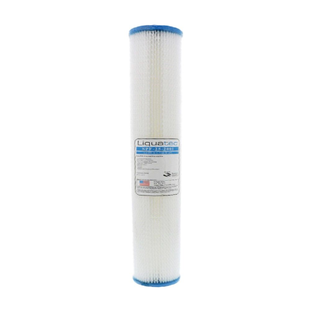20" x 2-3/4" Liquatec SPF Pleated - 1 mic