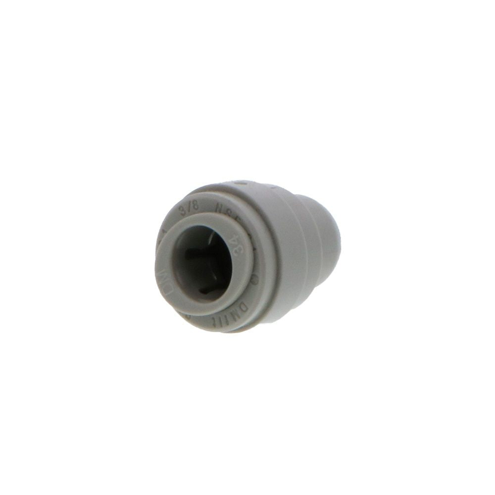 DMfit Acetal Gray End Stop - 3/8" Push-in